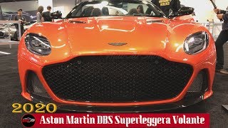 2020 Aston Martin DBS Superleggera Volante Exterior and Interior Walkaround - Auto Show