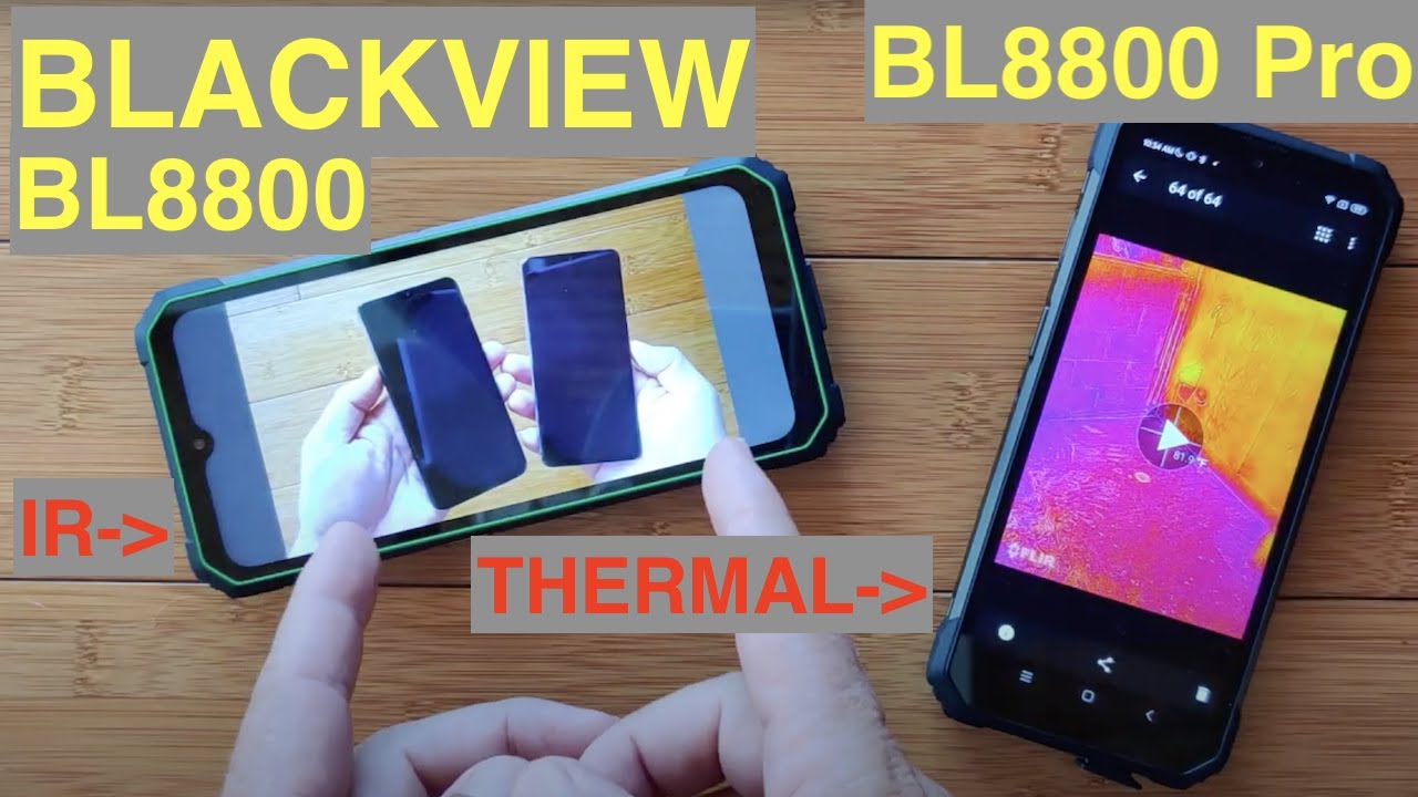 Blackview unveils BL8800 series as world's first 5G thermal/night vision  rugged phones 