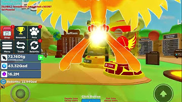 Clicker simulator secret sol Phoenix pet