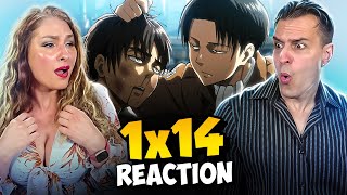 Can Eren Survive The Trial? Anime Noobs React To Attack On Titan 1X14