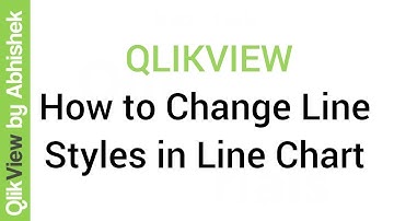 QlikView Tips and Tricks | How to Change Line Style for Different Types of Metrics