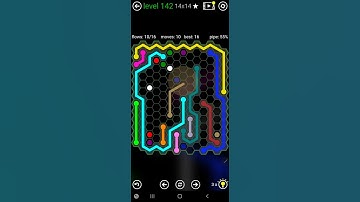 How To Solve Flow Free Hexes Jumbo Pack Level 142 14x14 Board Walk Through Solution Walkthrough