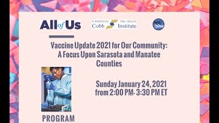 W. Montague Cobb Institute- COVID 19 Vaccine and Florida