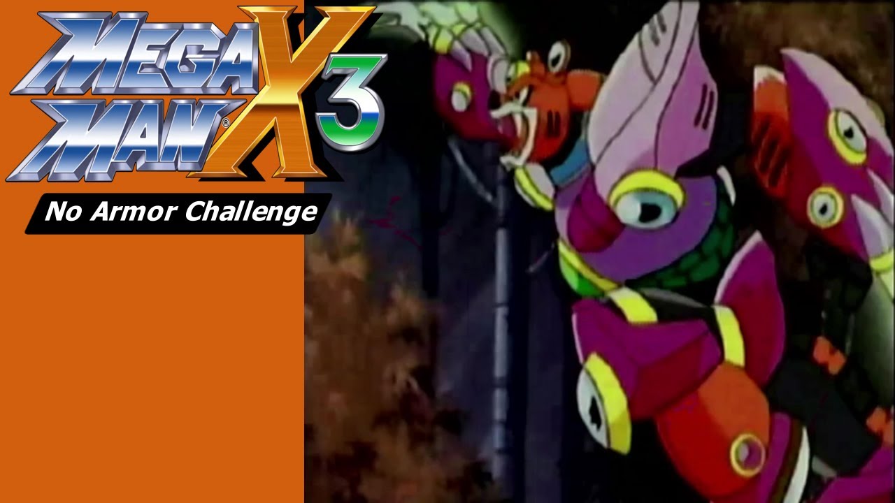 Megaman X3 No-Armor Challenge Ep2 Neon Tiger TheClayberry 
