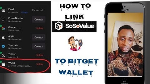 How to easily L!nk your SOSOVALUE to Bitget wallet