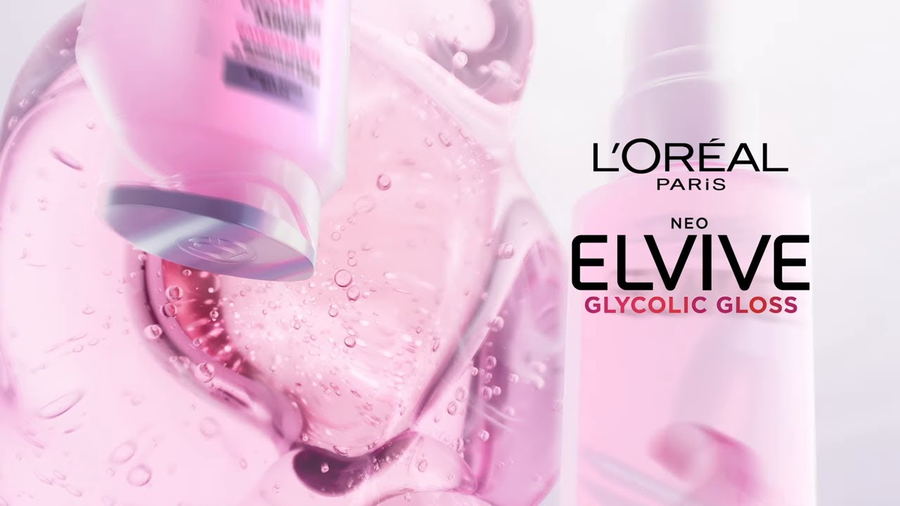 L'Oréal Paris Greece — L'Oréal Elvive Glycolic Gloss - Shine and Frizz Control (YouTube video ad)