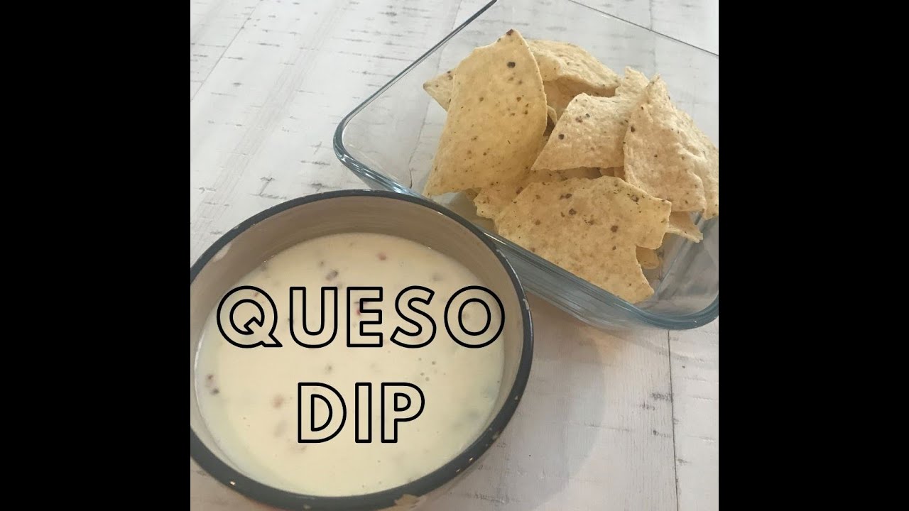 Authentic Mexican Restaurant Style Queso Cheese Dip YouTube