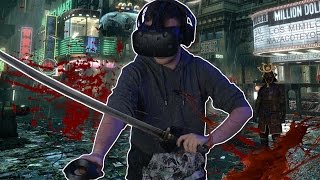 BLOODY CYBER SAMURAI MAYHEM! | SAIRENTO VR (HTC Vive Gameplay)