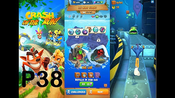 Crash Bandicoot: On the Run! P38 - The Lab - Challenge Run