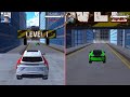 Cartoon stunt car game   two players gameplay
