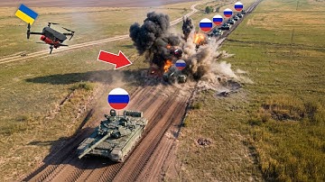 A Russian Tank Column Launched the Assault —Ukraine’s Drones Wiped It Out