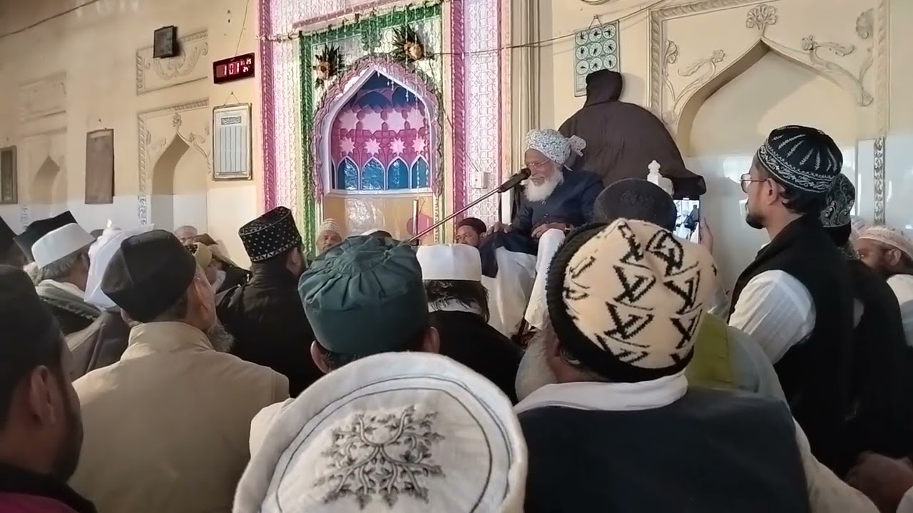 Molana zakiullah takrir azam garh waleed pur sharif