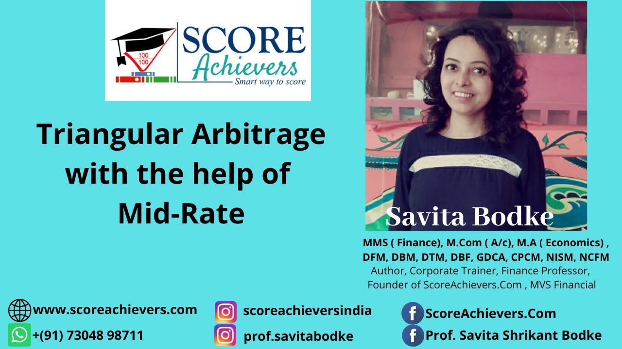 Triangular Arbitrage with the help of Mid-Rate