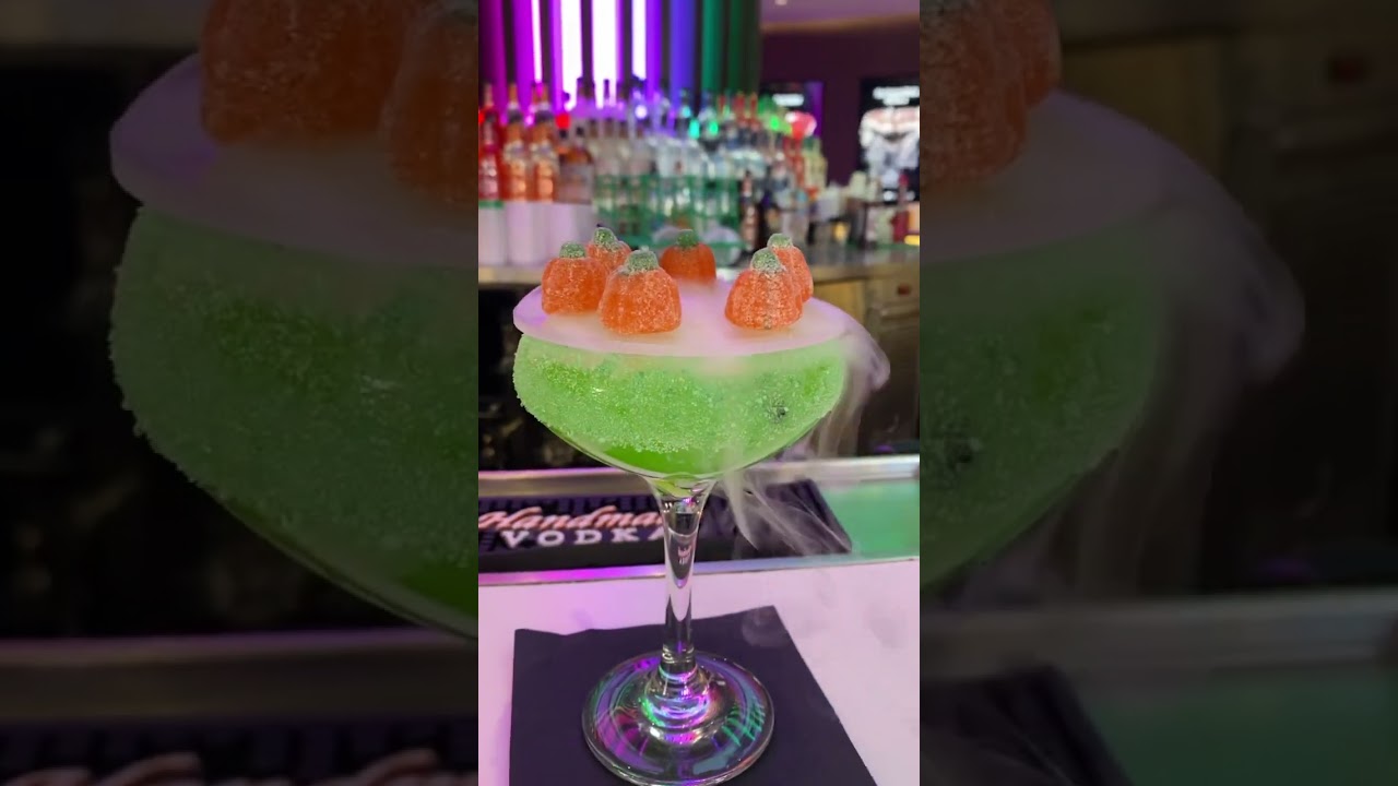 Trick or Treat Shot @ I Love Sugar Candy Martini Bar