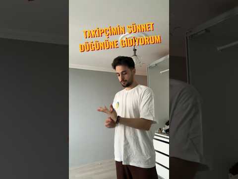 takipçimin sünnet düğününe gidiyorum