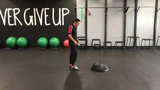 BOSU Ball: Push Offs