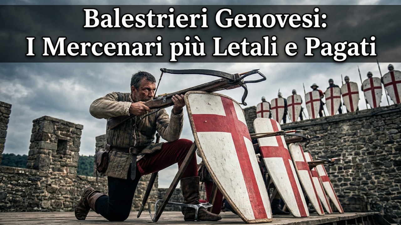 Balestrieri Genovesi: I Mercenari più Letali (e Pagati) del Medioevo