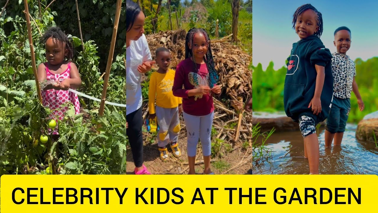 CELEBRITY KIDS AT THE GARDEN | VILLAGE EDITION | MUENI BAHATI | AFRICANAH RAPUDO | LADASHA WAMBOI 