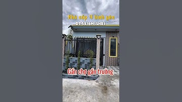 Mẫu nhà cấp 4 DT 5x16m #nha780tr #batdongsan #muabannha #nhagiare #nhabinhchanh