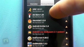 Titanium Backup root by Titanium Track | Droidshark.com Video Review for Android