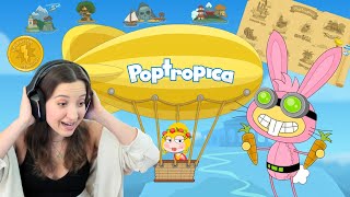🔴 LIVE! PLAYING POPTROPICA! (Day 3) screenshot 4