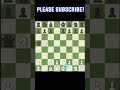 How to CRUSH the Scandinavian Defense #shorts #chess