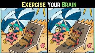 Famous Can You Spot the Difference Fun and Easy Lady Bug Adventure Wealth