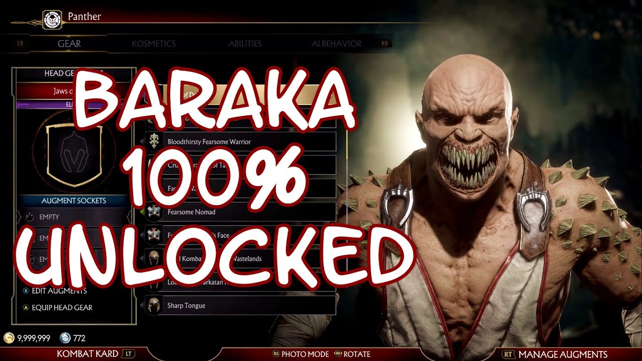 MK Tribute: Baraka from Mortal Kombat II