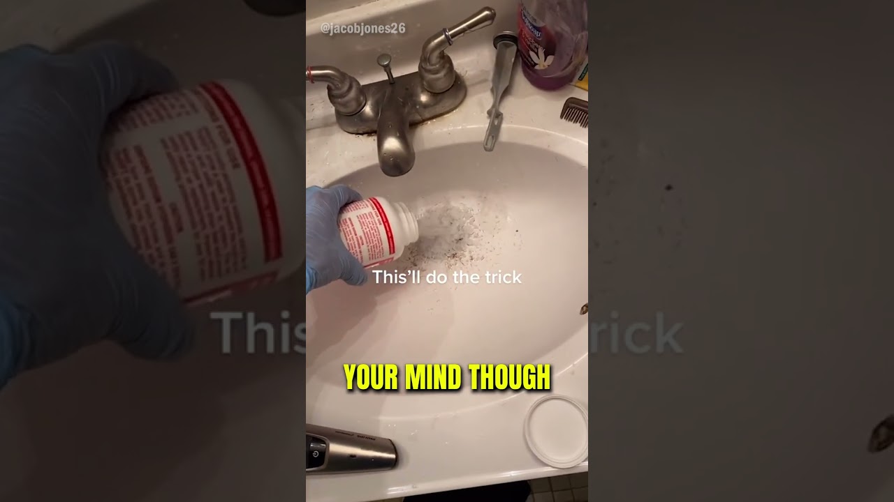 How To Fix A Clogged Drain!