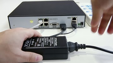 Video Tutorial - How to setup SANNCE 4CH 1080P PoE network security system N44SU+141G 6A
