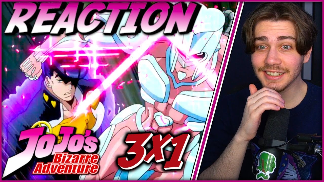 DIAMOND IS UNBREAKABLE | JJBA 3x1 REACTION! Part 4 Episode 1: "Jotaro Kujo Meets Josuke Higashikata"