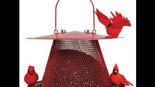 Product Description No/No Feeders have all metal construction - No wood and No plastic. The durable squirrel damage resistant 