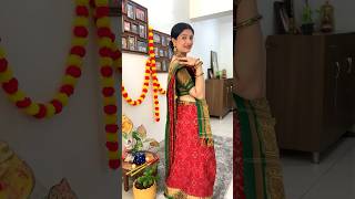 Festive traditional look in Saree | GRWM | AVNI | sareefashion sareelove sareestyle