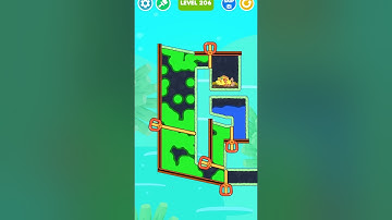 Save the Fish - Level 206 ( All Levels Solutions )  || Android Mobile Gameplay FHD ||