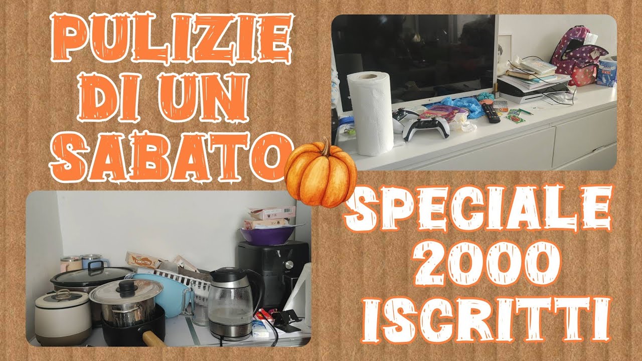 🍂PULIZIE REALI in CUCINA in un SABATO AUTUNNALE 🍂 SPECIALE 2000 ISCRITTI🍂