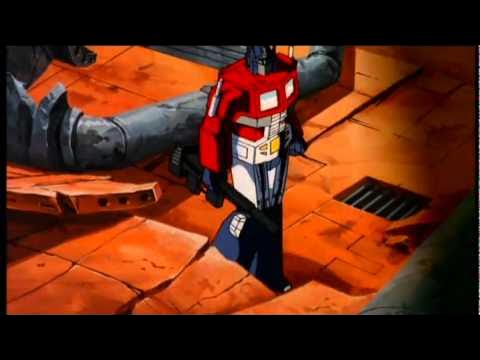 Transformers-The Movie (1986) Optimus Prime vs Megatron[HD