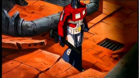 Optimus Prime vs Megatron HD Transformers The Movie 1986