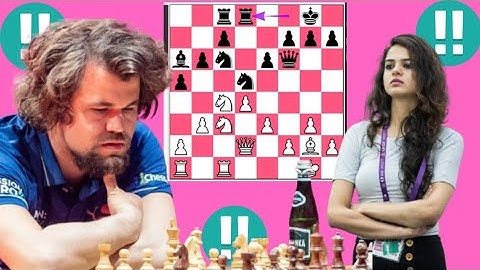 Crazy Tania Sachdev vs Magnus Carlsen 2