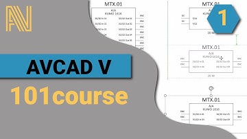 AVCAD V course 101 - 01