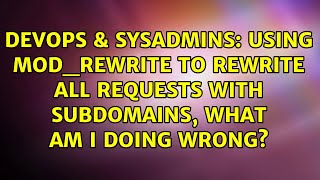 Celebrity Using Mod_rewrite to rewrite all requests with subdomains, what am I doing wrong? Profile