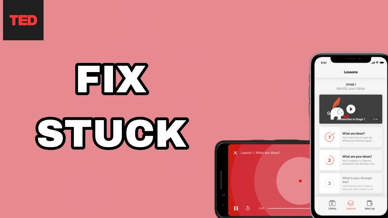 How To Fix And Solve Stuck On Ted App | Final Solution - YouTube