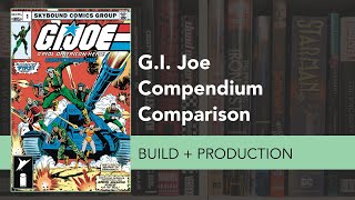 G.I. Joe Compendium Hardcover vs Softcover Comparison Build + Production