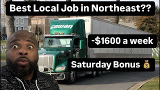 Cowan Systems might be the easiest LOCAL trucking job for this reason 👀💰