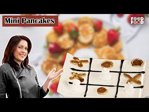 बच्चों के लिए यह मजेदार पैनकेक बनाएं एक ट्विस्ट के साथ | Fun in Every Bite: Mini Pancakes For Kids - FOODFOODINDIA