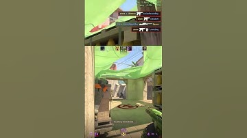 Two AWPs #cs2 #mirage #shorts