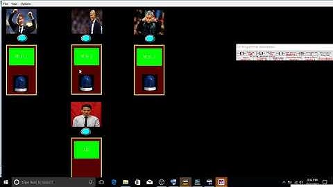 Contoh Program Kuis Menggunakan Cx-Programmer dan Cx-Designer PLC Omron