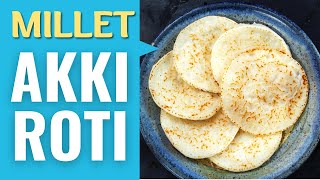 Millet Chapati Recipe - Soft and Fluffy Millet Chapati | Soft Millet Akki Roti screenshot 4