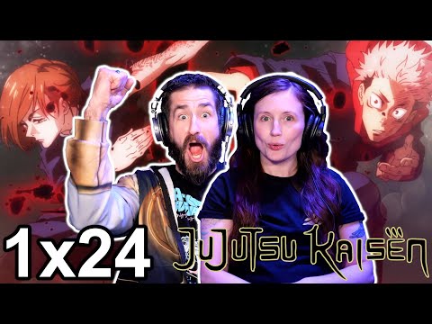 Itadori & Nobara KICK ASS! Jujutsu Kaisen Episode 24 Reaction | AVR2