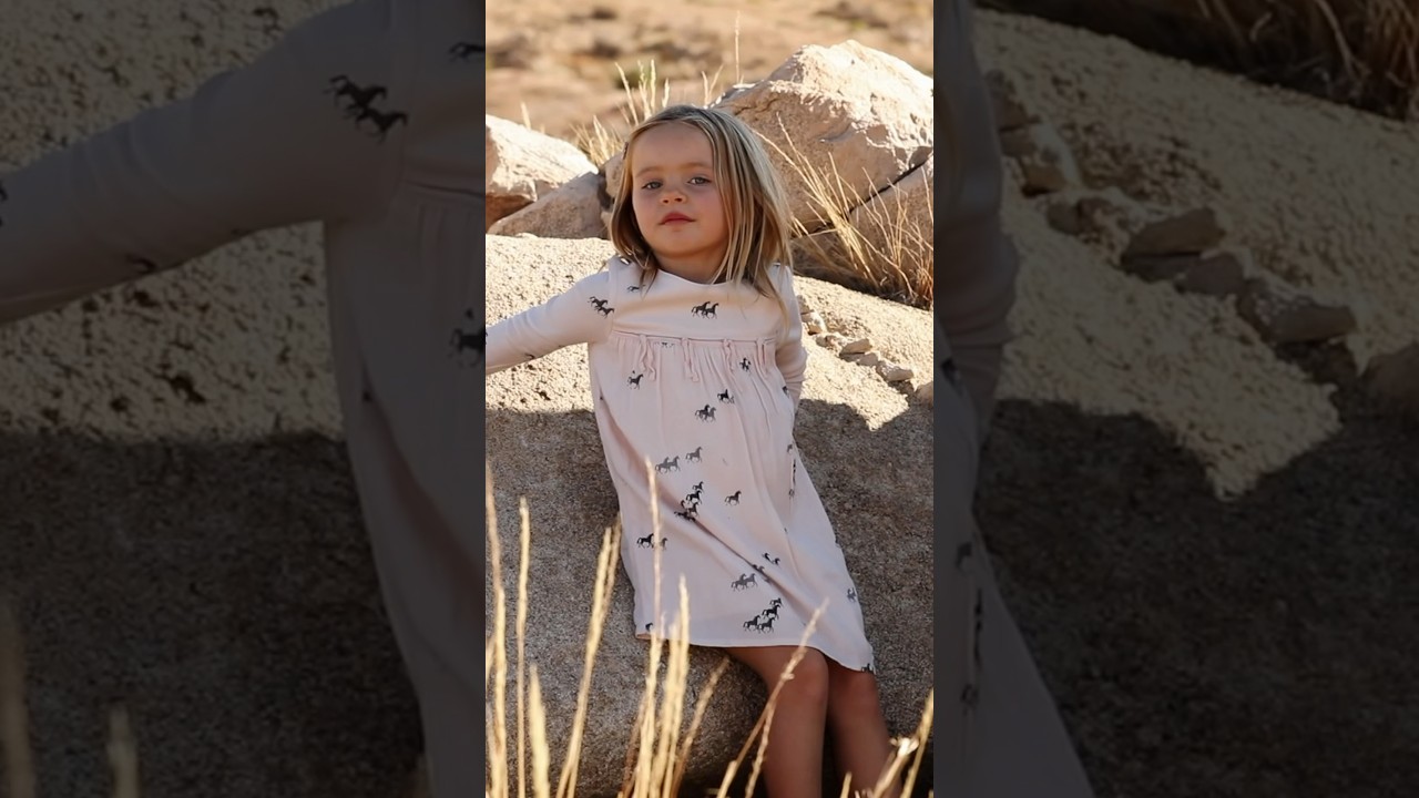 Kimberly Wearing Chloe Dress | Kids Fashion | ANNA CASEY 
