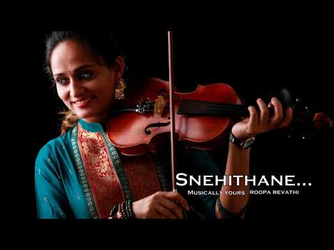 Snehithane  Alaipayuthey  Theme Music  Violin  Roopa Revathi